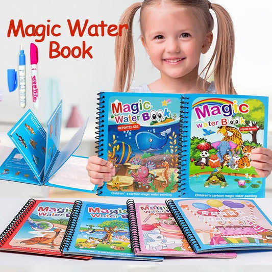 Kid's Reusable Magical Practice Book (Set Of 4)